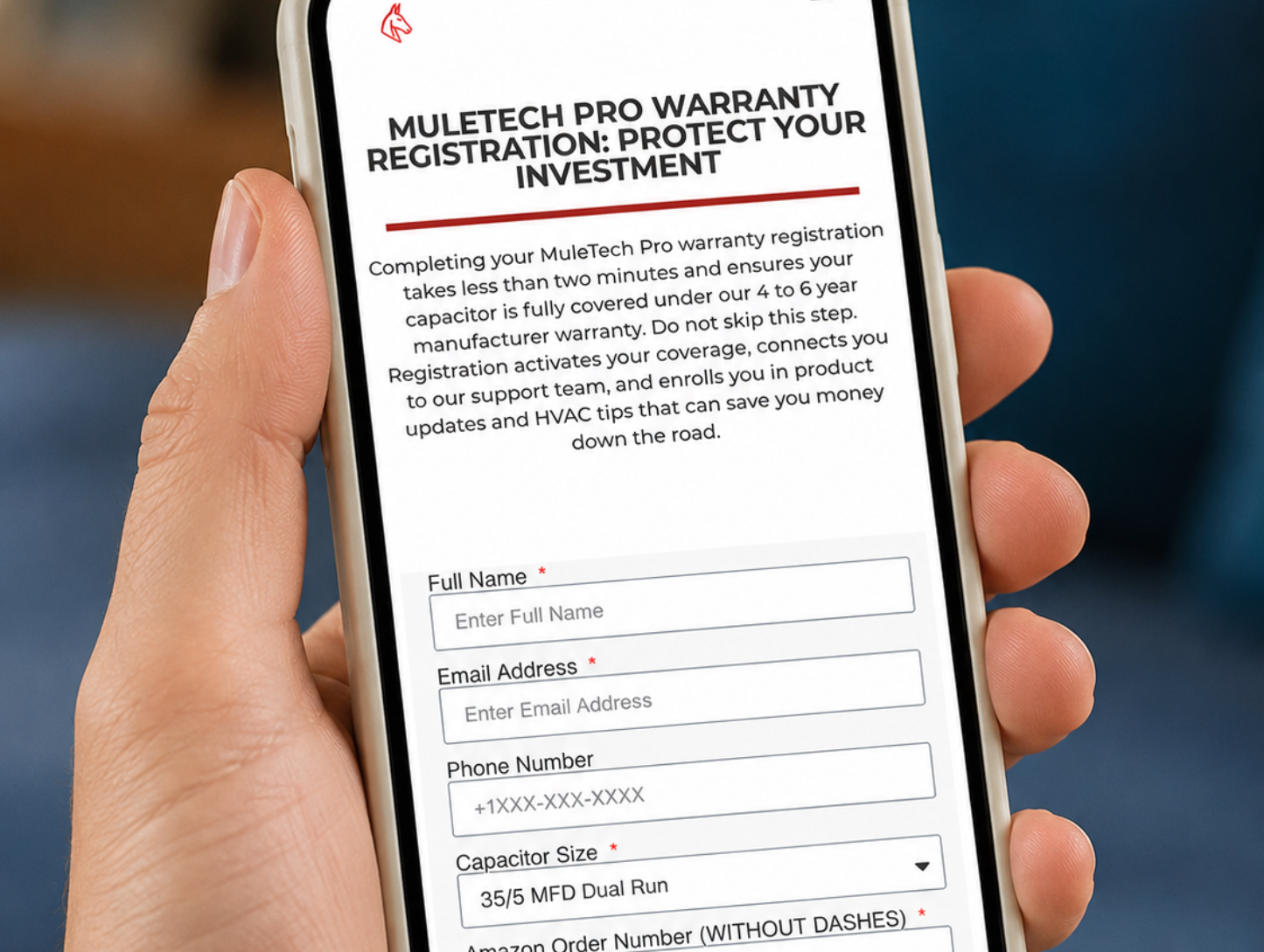 Register your warranty